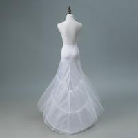 Falda De Novia Con 2 Aros Trailing Vestido De Novia Suelto Poliéster Talla Única Moda Boda Adulto Hot Sale - details 1