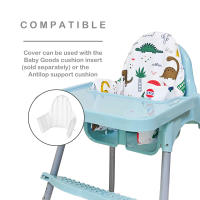 Funda De Cojín Para Silla De Comedor Infantil Con Estampado De Bebé Inflable Funda De Cojín Para Asiento De Niños Accesorio Para Bebés - details 1