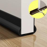 Nueva Tira De Sellado Para Puerta En PVC Flexible Antipolvo Y Aislante De Ventanas Tapa De Bajo Puerta Para Protección Contra El Viento Y Calor - details 0