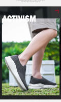 Zapatos De Vulcanización Para Hombre Moda Transpirable Zapatillas Casuales De Malla Ligeros Y Cómodos Para Exterior Y Caminar - details 3