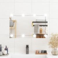 vidaXL Espejo de pared rectangular con luces LED vidrio espejo Dimensiones 40 x 60 cm,  40 x 80 cm,  50 x 60 cm y mas - details 0