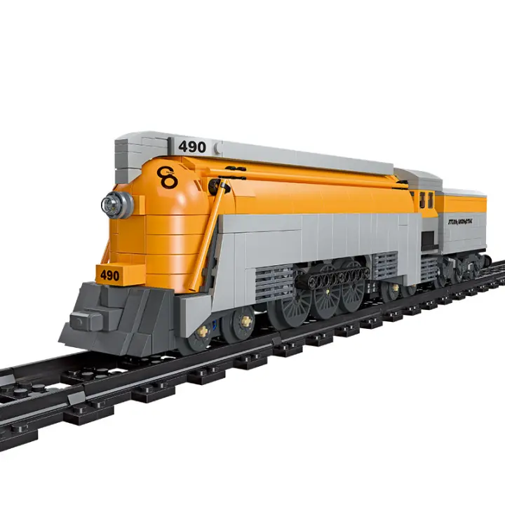 Bloques De Construcción De Tren De Vapor CO490 City Railway 808 Piezas Juguetes De Modelado Para Niños Y Adultos Regalo Ideal Para Niños Y Adultos - 1