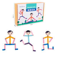 Juguete Educativo De Madera Para Deportes DIY Puzzle Tablero Juego De Aprendizaje Temprano Para Niños En Preescolar Entrenamiento De Habilidades Motoras Finas - details 1