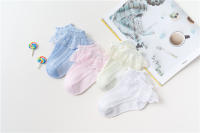 10 Pares De Calcetines De Encaje Con Volante Para Niñas Calcetines De Malla Transpirables Para Niños Calcetines De Algodón Princesa Para Niñas - details 3