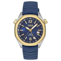 Reloj Tous automático Now con esfera de nácar y correa azul, garantía y packaging oficiales de la firma - details 0