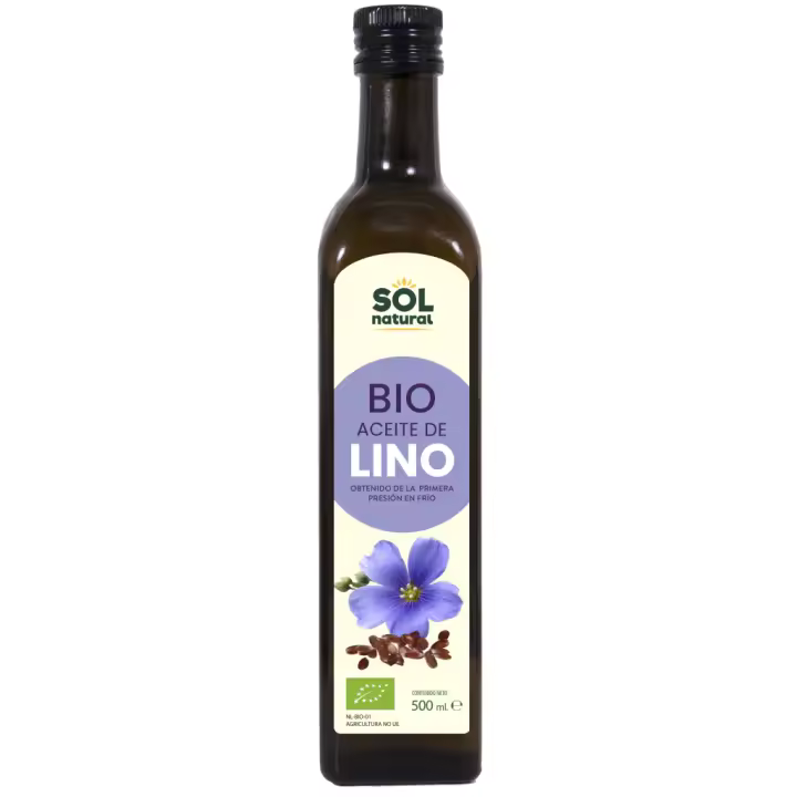 Aceite De Lino Bio Sol Natural 500 ml - 1