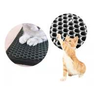 Alfubra para Arena para Gatos de Doble Capa 30x45 cm Accesorio para aspirador Negra - details 3