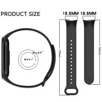 Correa De Silicona Para Xiaomi Mi Band 8 Reemplazo De Pulsera Deportiva Compatible Con Xiaomi NFC Accesorio Para Reloj Inteligente - details 2
