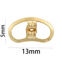 4pcs Almohadillas De Aretes Metálicas Para Reparación De Joyería Accesorios De Enlaces Para Creación De Pendientes DIY - details 0