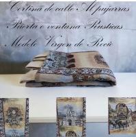Cortinas Alpujarras Jacquard Diseño Virgen Roció 140x260cm - Calidad y Confort - Mercatienda.es - details 2