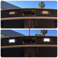 2pcs Luz De Placa De Matrícula Blanca 6500K Super Brillante Sin Errores LED Para Skoda Fabia MK16Y094302 Lámpara De Señal De Señal - details 0