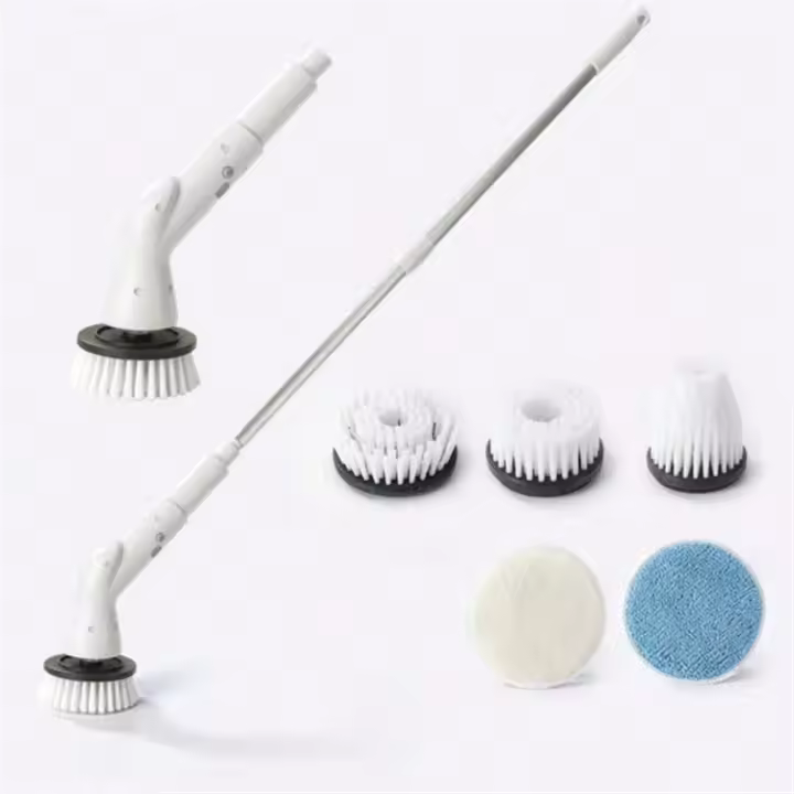 Kit de limpieza con centrifugado eléctrico inalámbrico 6 en 1 - 1