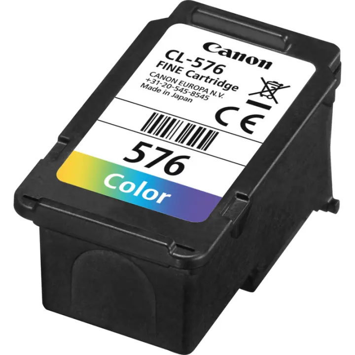 Canon CL-576 Original Cian, Magenta, Amarillo Para PIXMA TS3550i, PIXMA TS3551i, PIXMA TR4750i, PIXM - 1