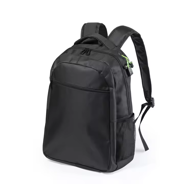 DAM Mochila impermeable con salida de USB y orifício para auriculares. 30x14x42 Cm. Color: Negro - 1