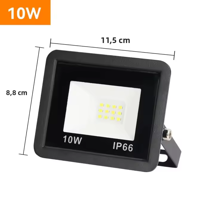 Lámpara De Inundación LED IP66 Impermeable 10W 30W 50W 100W 220V Luz Exterior Reflector Para Iluminación De Exterior Y Búsqueda - 1