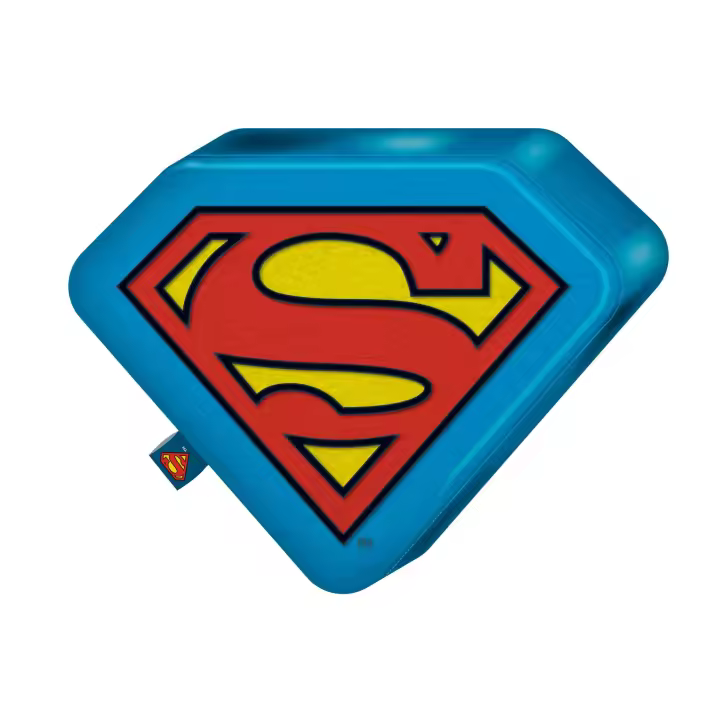 ARDITEX SU16725 Cojín bordado con forma de 40x32x4cm de WARNER BROSS-Superman - 1