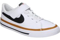 NIKE | Deportiva Nike Court Legacy Infantil - Zapatilla Unisex Color Blanco con Cierre de Cordones y Velcro - Modelo DA5381-102 - details 1