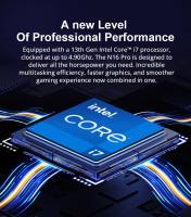 Ninkear N16 Pro Laptop, 16 pulgadas 120Hz 2K 2560*1600 IPS Pantalla, Intel Core i7-13620H 10 núcleos, 32GB RAM 1TB SSD, Windows 11, WiFi 6, Bluetooth 5.0, 1*USB2.0, 2*USB3.0, 1*Type-C, 1*HDMI, 1*RJ45, carga 65W Type-C, desbloqueo facial - details 2