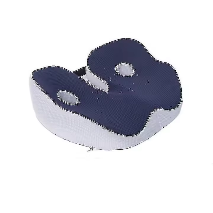 Memory Foam Sit Bone Relief Seat Cushion For Butt Lower Back Hamstrings Hips Ischial Tuberosity Reduce Fatigue Chair - 1