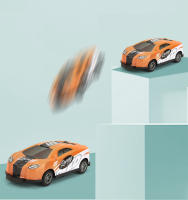 8PCS Coche De Acero Infantil Con Devolución Al Arrastre Saltar Y Voltear 360 Coche De Descarga Juguete Para Niños Regalo De Cumpleaños - details 7