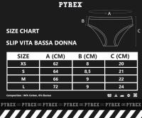 Slip de Talle Bajo/Brasileña de Mujer Pyrex de Algodón Bielástico con elástico exterior, Paquete de 3 Y 6 Unidades Edición Limitada - details 1
