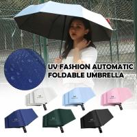 Paraguas Automático Plegable Mini 2024 Anti UV Protección Sol Y Lluvia Moda Portátil Resistente Al Viento Y La Luz Paraguas De Sombrilla - details 1