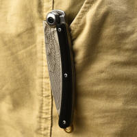 Cuchillo Plegable Portátil Para Exteriores Con Hoja De Acero Inoxidable Llavero Colgante Herramientas De Camping Viaje Regalos De Vacaciones - details 4