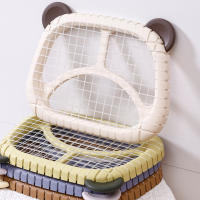 Cojín De Asiento PVC Para Alivio De La Presión Y Dolor De Espalda Malla Gris Verde Azul Rojo Tamaño 40x40x6cm Silla De Computadora Sumar Verano - details 3