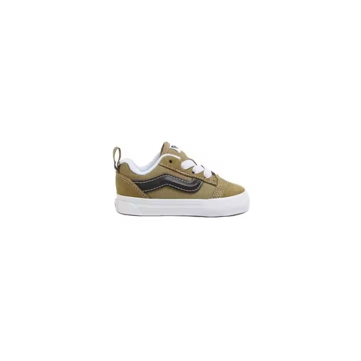 Zapatilla Baby Vans Knu Skool Elastic Oliva - 1