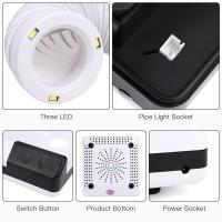 Máquina Coleccionadora De Polvo De Uñas 60W Aspiradora Potente Para Manicura Y Pedicura En Salón De Belleza Material Plástico Tamaño Adequado - details 6