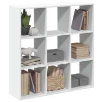 vidaXL Librería divisor madera ingeniería 102x29x103,5 cm en color Gris sonoma/Madera antigua/Roble ahumado y más - details 6