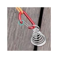 4pcs Hebilla De Anzuelo Para Tenda Accesorios De Camping Al Aire Libre Octopus Cuerda De Viento Fijación De Madera Agujero Con Resorte - details 7