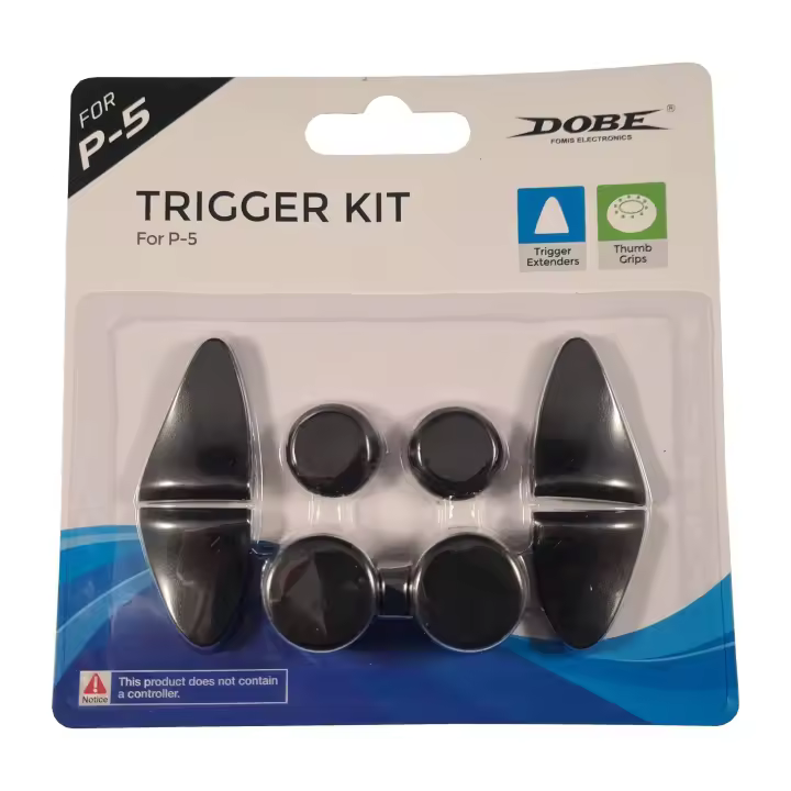 CAELLUMA Kit de Actualización para Mando PS5 - Gatillos L2/R2 Personalizables - Fundas de Joystick - Alzadores de 15mm - Eleva Tu Juego - 1