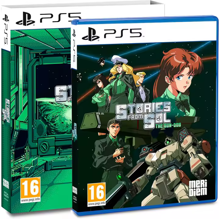 STORIES FROM SOL THE GUN-DOG STARSHIP EDITION PS5 - Nuevo a Estrenar - PAL España - Meridiem Games  - Aventura - Point and Click - Incluye Art Book - 1