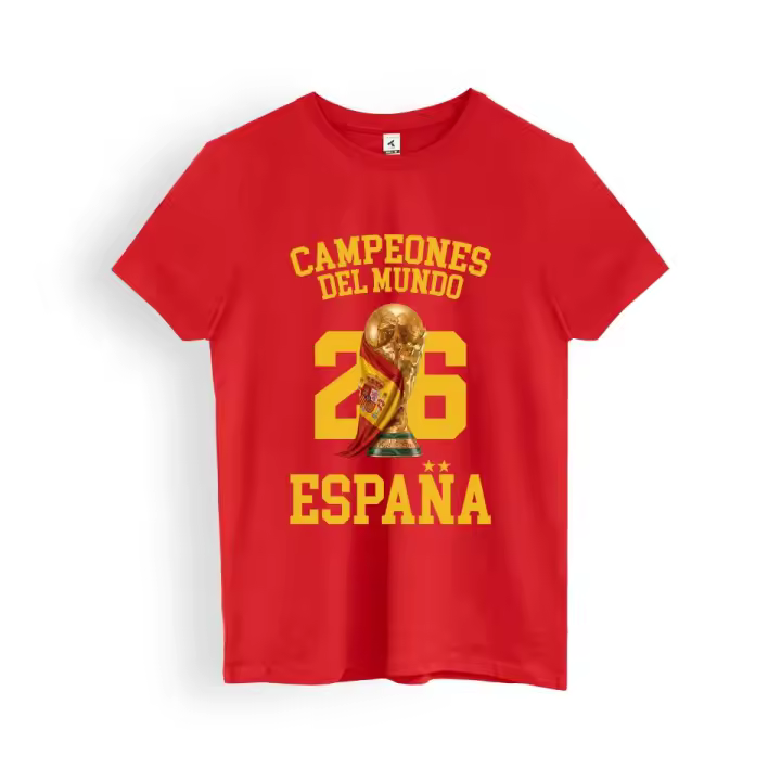 CAMISETA ESPAÑA CAMPEONES DEL MUNDO 2026 - 1