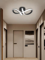 Luz De Techo LED Moderna En Colores Negro Y Oro Para Decoración Interior Adecuada Para Fóridos Pasillos Entradas Y Balcones - details 8