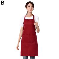 Delantal De Cocina Sin Mangas Con Bolsillo Para Chef Y Waiter Resistente a La Suciedad Para Hombres Y Mujeres Adecuado Para Cocinar Y Hornear - details 19