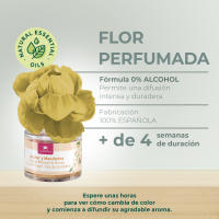 CRISTALINAS Pack 2 Ambientador Flor Perfumada (2x40ML). Larga Duración 4 Semanas. 0% Alcohol. Variedad de aromas: Moras y Frambuesas, Azahar y Mandarina, Dama de Noche, Brisa Marina - details 0