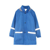 Chaqueta Impermeable Para Niños Con Gorro Y Bolsillo Para Actividades Al Aire Libre En Primavera Y Otoño Color Sólido - details 4