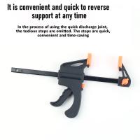 Juego De 1/3/5 Piezas De Abrazaderas De Madera De 4 Pulgadas F Clip Con Sujeción Rápida Herramienta De Carpintería Para DIY - details 1