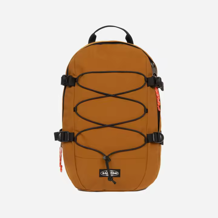 Mochila Eastpak Borys CS Canvas Brown para Mujer con Compartimento para Portátil - 1