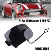 Cubierta Del Gancho De Remolque Del Parachoques Delantero ABS Para MINI Cooper S F55 F56 F57 Cubierta Del Ojo De Remolque Accesorios De Coche - details 1