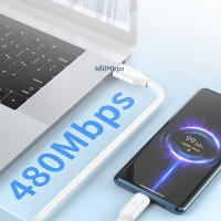 Cable De Carga Rápida 120W Tipo C Para Samsung Xiaomi Redmi Huawei Honor Cable De Carga USB C Material PVC Compatible Con Teléfonos Móviles - details 3