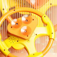 Juguete De Simulación Para Niños Volante De Coche Con Música Y Sonidos Juguete Educativo Para Copilotos Para Carro De Mano - details 5