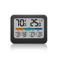 Medidor De Temperatura Y Humedad Multifuncional Para El Hogar Con Pantalla Color Digital Standby Medidor De Clima Y Higrómetro - details 0