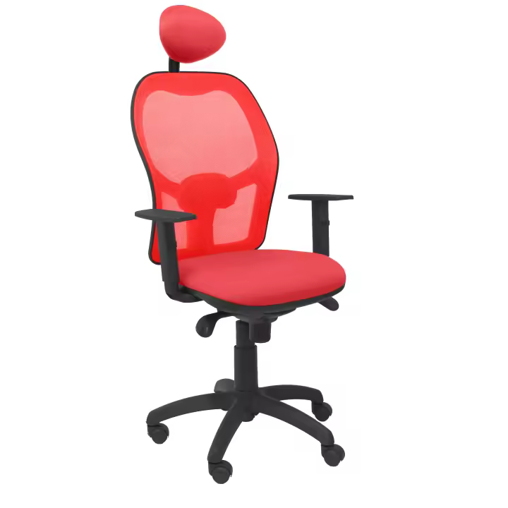 Silla de Oficina Ergonómica Piqueras Y Crespo con Malla Transpirable y Cabecero Fijo - 1
