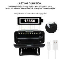 Linterna Frontal LED Mini Portátil XPE+COB Recargable USB Con Batería 18650 Para Camping Pesca Al Aire Libre Luz De Mano - details 3