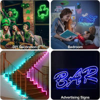 Tira De Luces LED Inteligente Tuya Smart 12V Neón WiFi Bluetooth RGB Decoración De Habitación Alexa Google Home Fita De Led - details 9