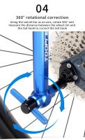 Herramienta De Rectificación De Cola De Bicicleta TOOPRE Levantador De Llantas Corregidor De Derailleur Para MTB Aligador De Cola De Bicicleta - details 6