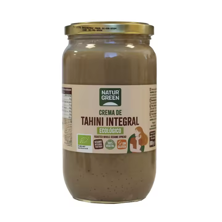 Naturgreen Tahin Tostado Ecológico 100% Natural para Condimentar - 1